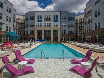 Heated resort-style pool